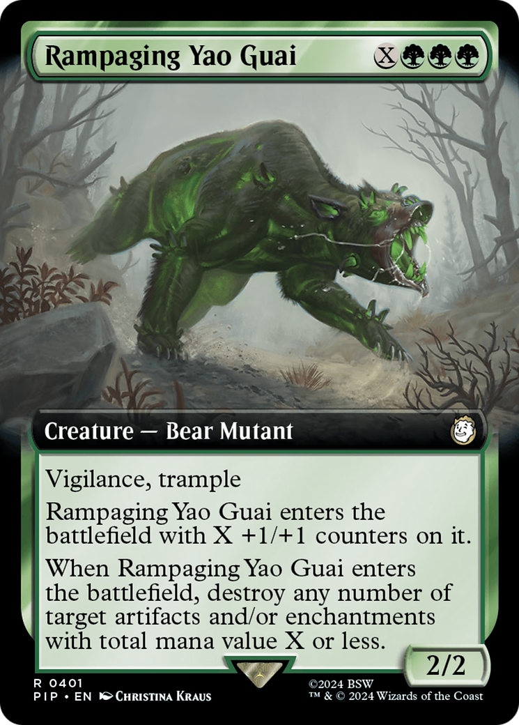 Rampaging Yao Guai (Extended Art) [Fallout] | Gear Gaming Fayetteville