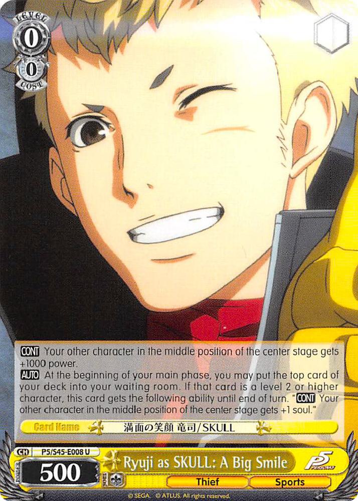 Ryuji as SKULL: A Big Smile - [Persona 5] | Gear Gaming Fayetteville