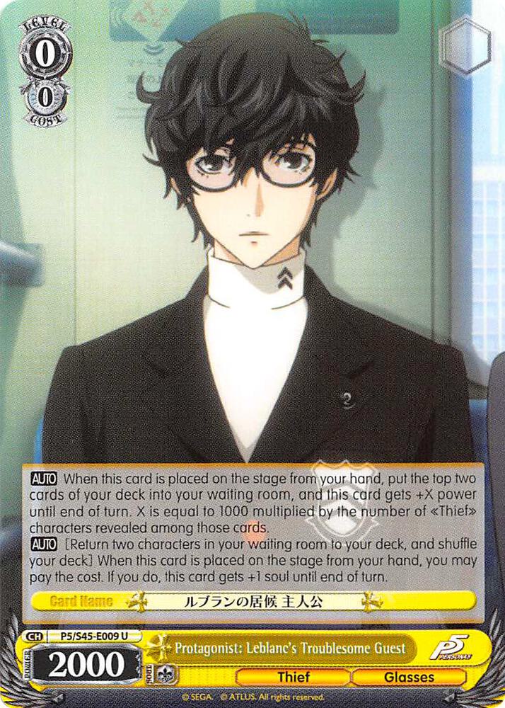 Protagonist: Leblanc's Troublesome Guest - [Persona 5] | Gear Gaming Fayetteville