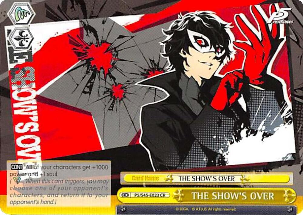THE SHOW'S OVER - [Persona 5] | Gear Gaming Fayetteville