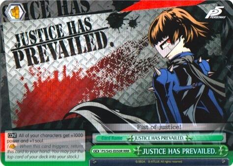 JUSTICE HAS PREVAILED. (RRR) - [Persona 5] | Gear Gaming Fayetteville