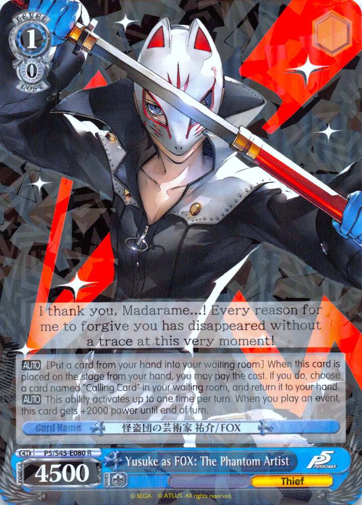 Yusuke as FOX: The Phantom Artist - [Persona 5] | Gear Gaming Fayetteville