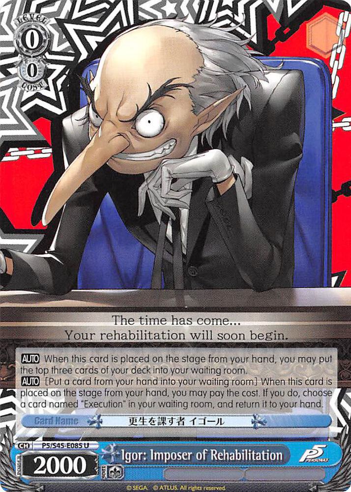 Igor: Imposer of Rehabilitation - [Persona 5] | Gear Gaming Fayetteville