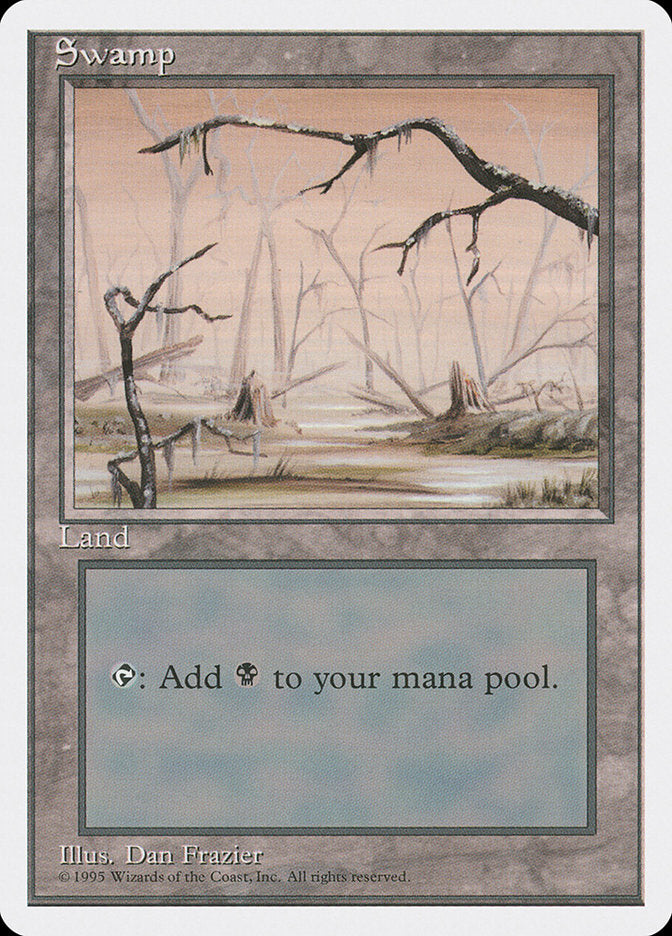 Swamp (Orange Sky) [Fourth Edition] | Gear Gaming Fayetteville