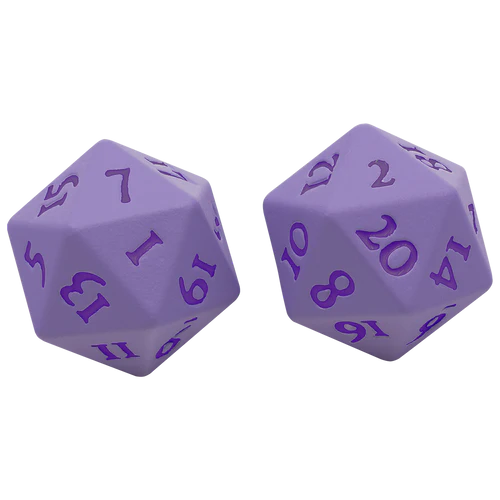 VIVID Heavy Metal D20 Dice Purple by Ultra Pro | Gear Gaming Fayetteville