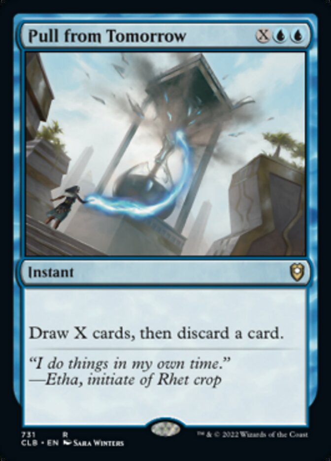 Pull from Tomorrow [Commander Legends: Battle for Baldur's Gate] | Gear Gaming Fayetteville