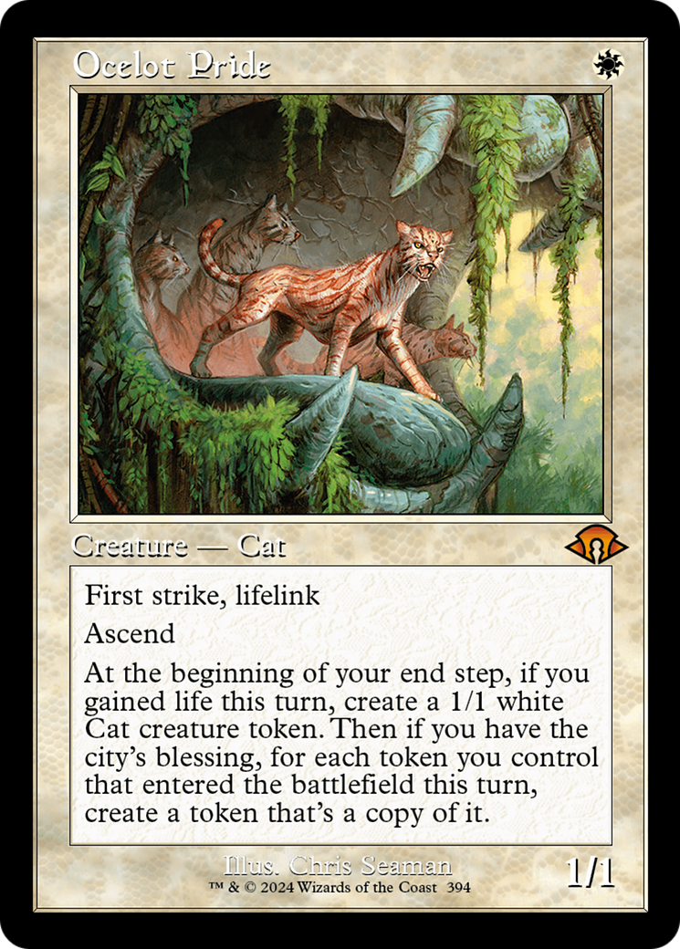 Ocelot Pride (Retro) [Modern Horizons 3] | Gear Gaming Fayetteville