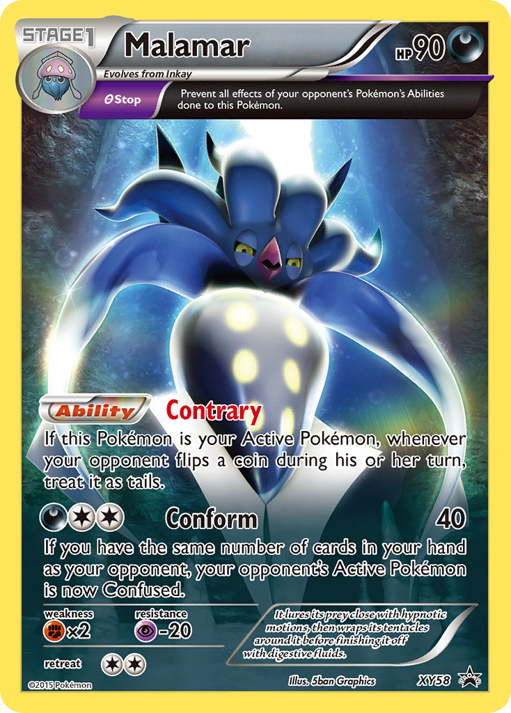 Malamar (XY58) [XY: Black Star Promos] | Gear Gaming Fayetteville