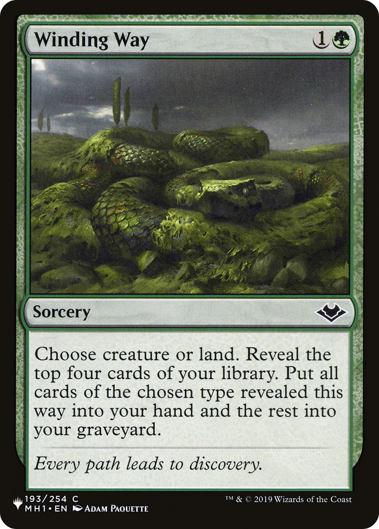 Winding Way [The List Reprints] | Gear Gaming Fayetteville