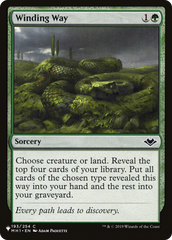 Winding Way [The List Reprints] | Gear Gaming Fayetteville