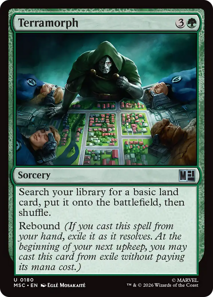 Terramorph (Surge Foil) [Marvel Super Heroes Commander] | Gear Gaming Fayetteville