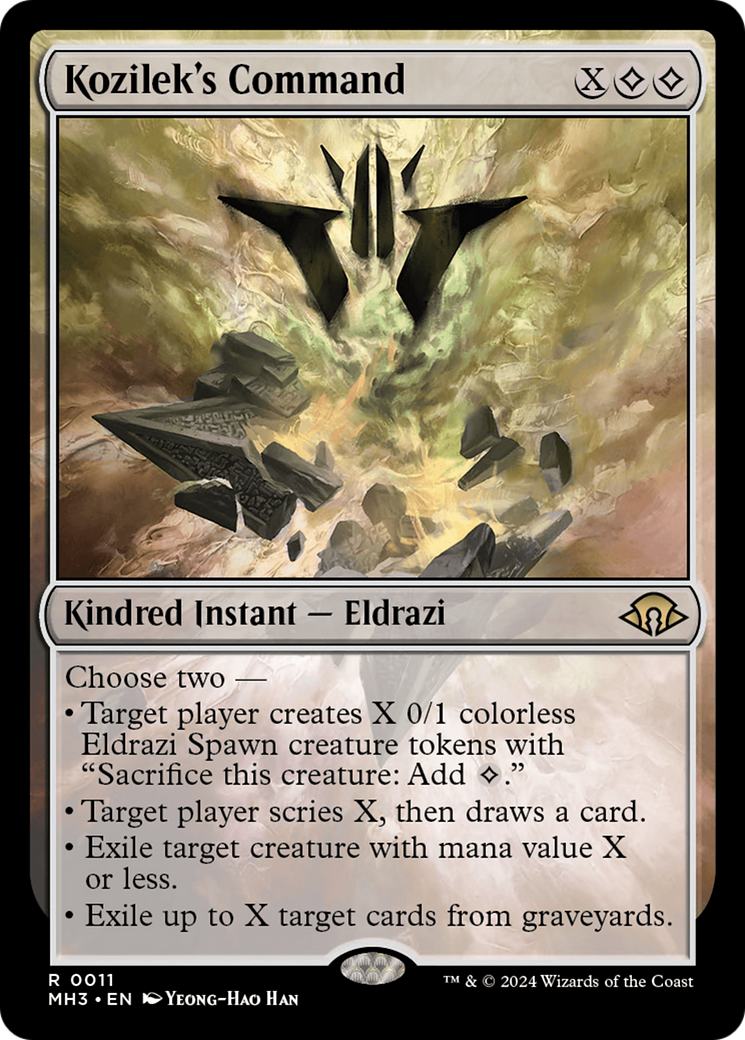 Kozilek's Command [Modern Horizons 3] | Gear Gaming Fayetteville