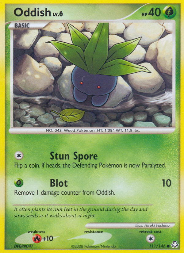 Oddish (111/146) [Diamond & Pearl: Legends Awakened] | Gear Gaming Fayetteville