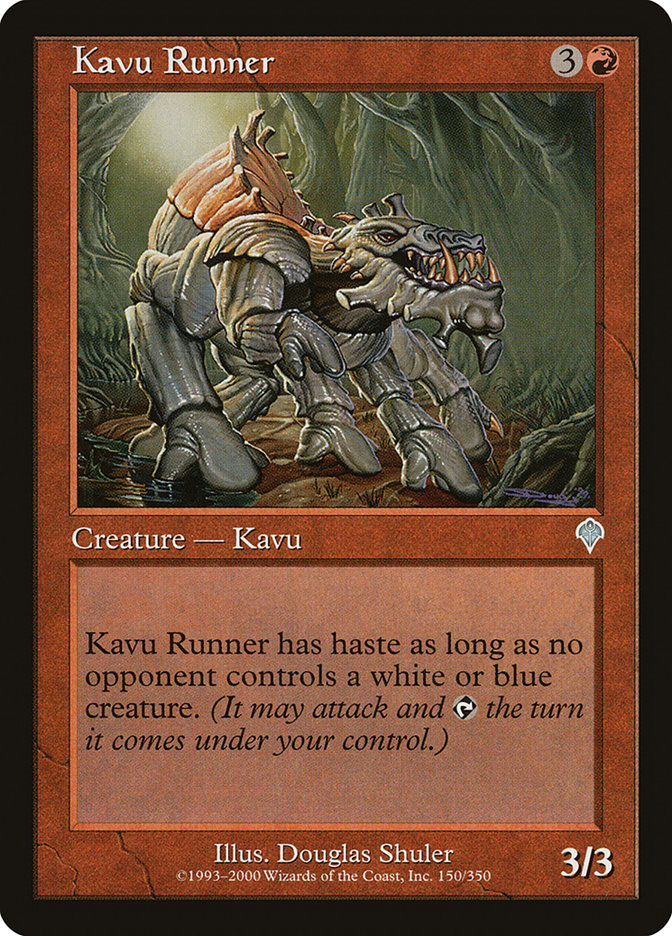 Kavu Runner [Invasion] | Gear Gaming Fayetteville