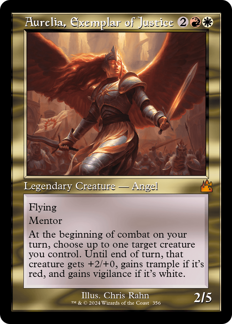 Aurelia, Exemplar of Justice (Retro) [Ravnica Remastered] | Gear Gaming Fayetteville