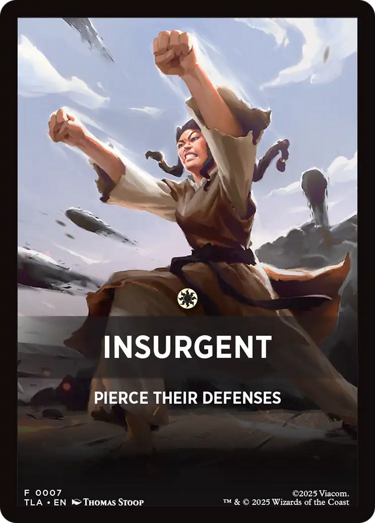 Insurgent Theme Card [Avatar: The Last Airbender Tokens] | Gear Gaming Fayetteville