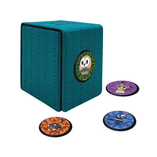 Ultra Pro Alcove Click Deck Box - Pokémon (Alola) | Gear Gaming Fayetteville