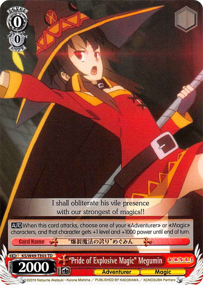 "Pride of Explosive Magic" Megumin - [KonoSuba] | Gear Gaming Fayetteville
