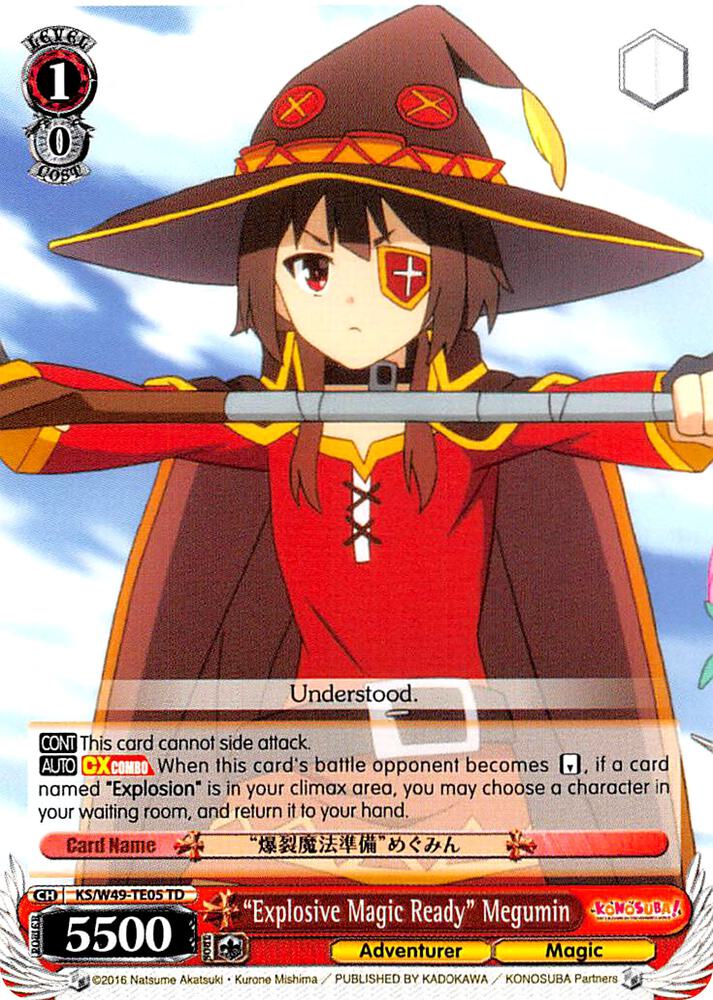 "Explosive Magic Ready" Megumin - [KonoSuba] | Gear Gaming Fayetteville