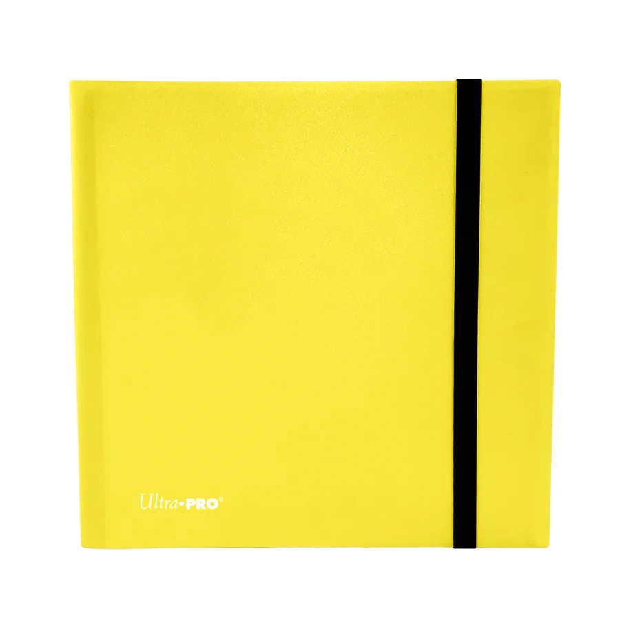 Ultrapro Eclipse Pro-Binder 12-Pocket Lemon Yellow | Gear Gaming Fayetteville