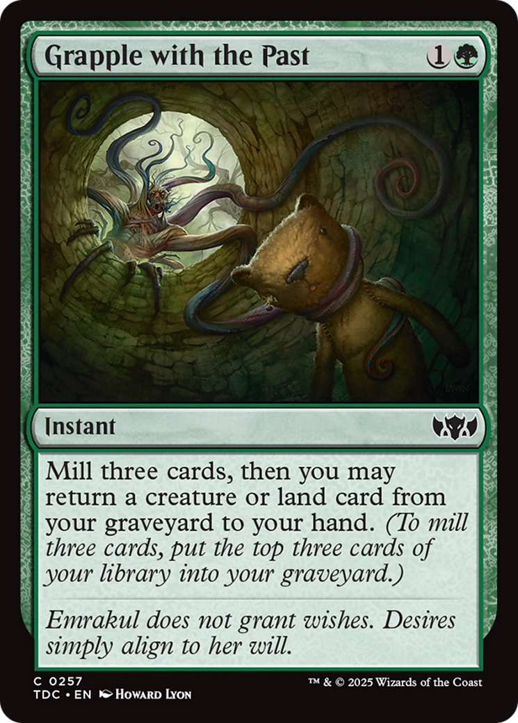 Grapple with the Past [Tarkir: Dragonstorm Commander] | Gear Gaming Fayetteville