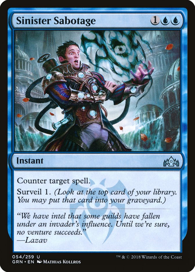 Sinister Sabotage [Guilds of Ravnica] | Gear Gaming Fayetteville