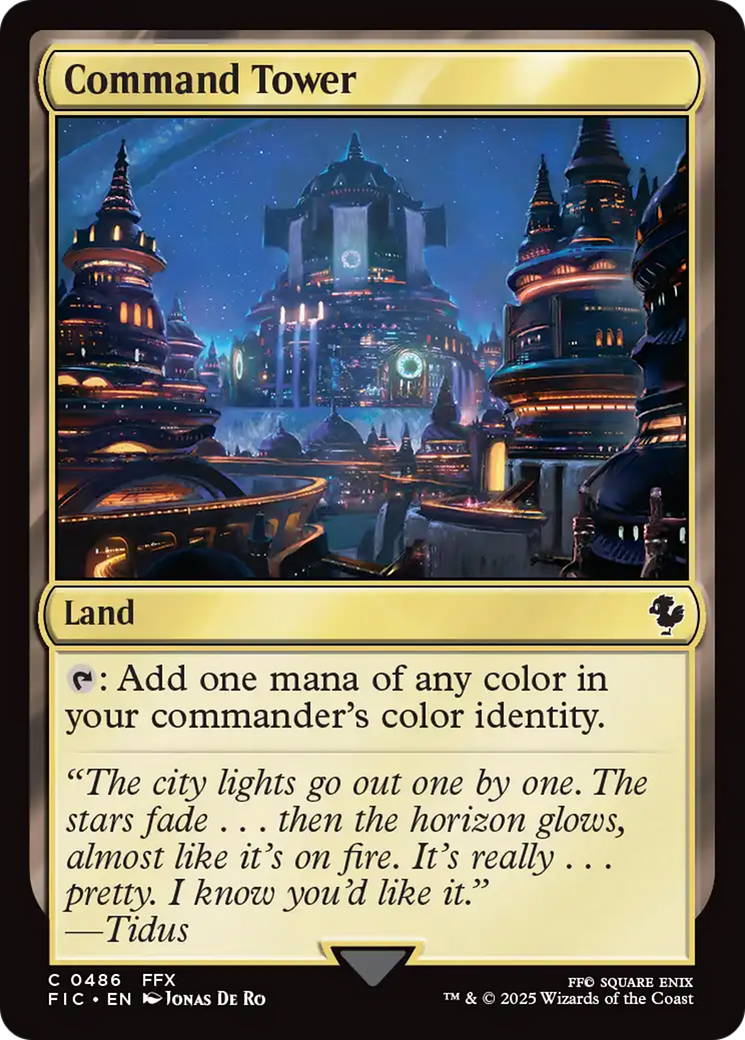Command Tower (0486) [FINAL FANTASY Commander] | Gear Gaming Fayetteville