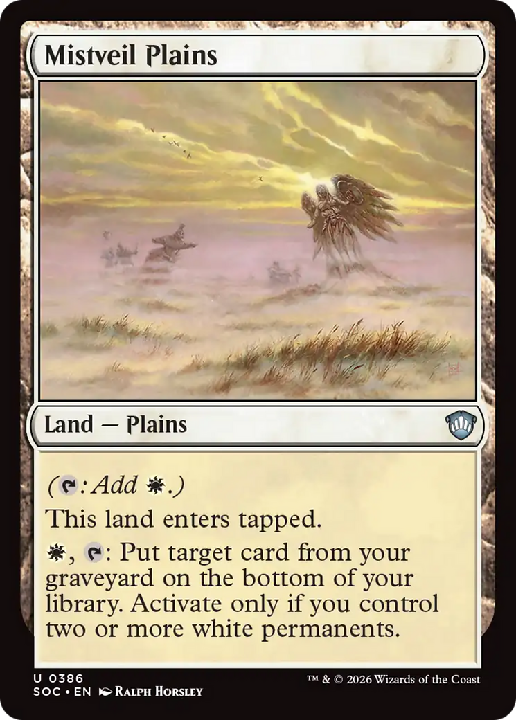 Mistveil Plains [Secrets of Strixhaven Commander] | Gear Gaming Fayetteville