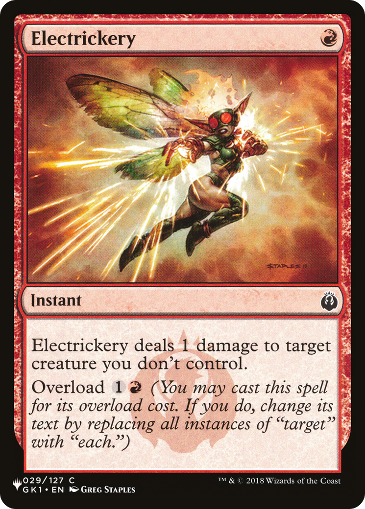 Electrickery [The List Reprints] | Gear Gaming Fayetteville