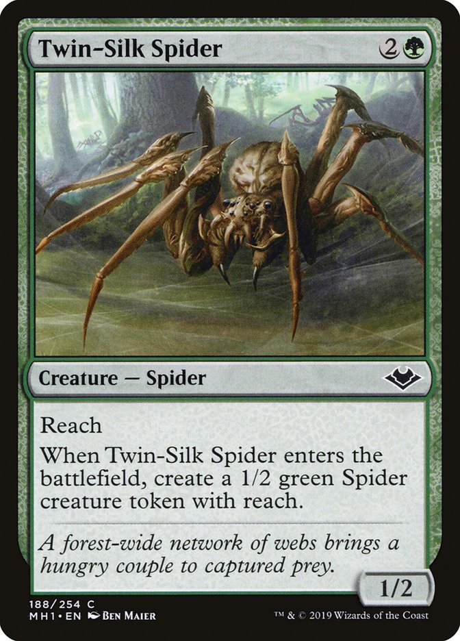 Twin-Silk Spider [Modern Horizons] | Gear Gaming Fayetteville