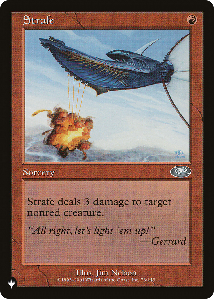 Strafe [The List Reprints] | Gear Gaming Fayetteville