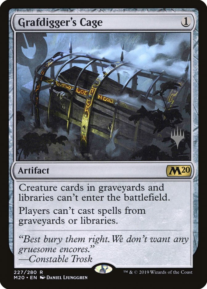 Grafdigger's Cage (Promo Pack) [Core Set 2020 Promos] | Gear Gaming Fayetteville