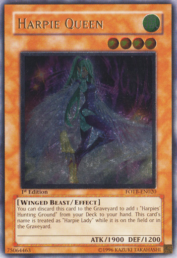 Harpie Queen [FOTB-EN020] Ultimate Rare | Gear Gaming Fayetteville
