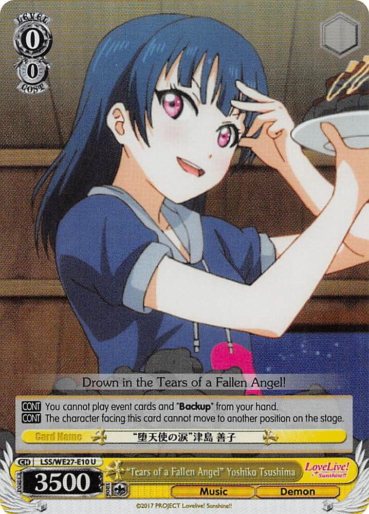 "Tears of a Fallen Angel" Yoshiko Tsushima (Parallel Foil) - [Love Live! Sunshine!! Extra Booster] | Gear Gaming Fayetteville