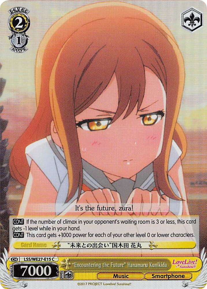 "Encountering the Future" Hanamaru Kunikida (Parallel Foil) - [Love Live! Sunshine!! Extra Booster] | Gear Gaming Fayetteville