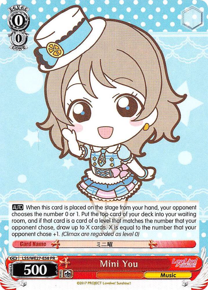 Mini You - [Love Live! Sunshine!! Extra Booster] | Gear Gaming Fayetteville