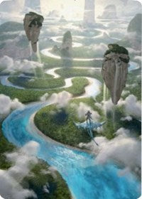 Clearwater Pathway Art Card [Zendikar Rising Art Series] | Gear Gaming Fayetteville