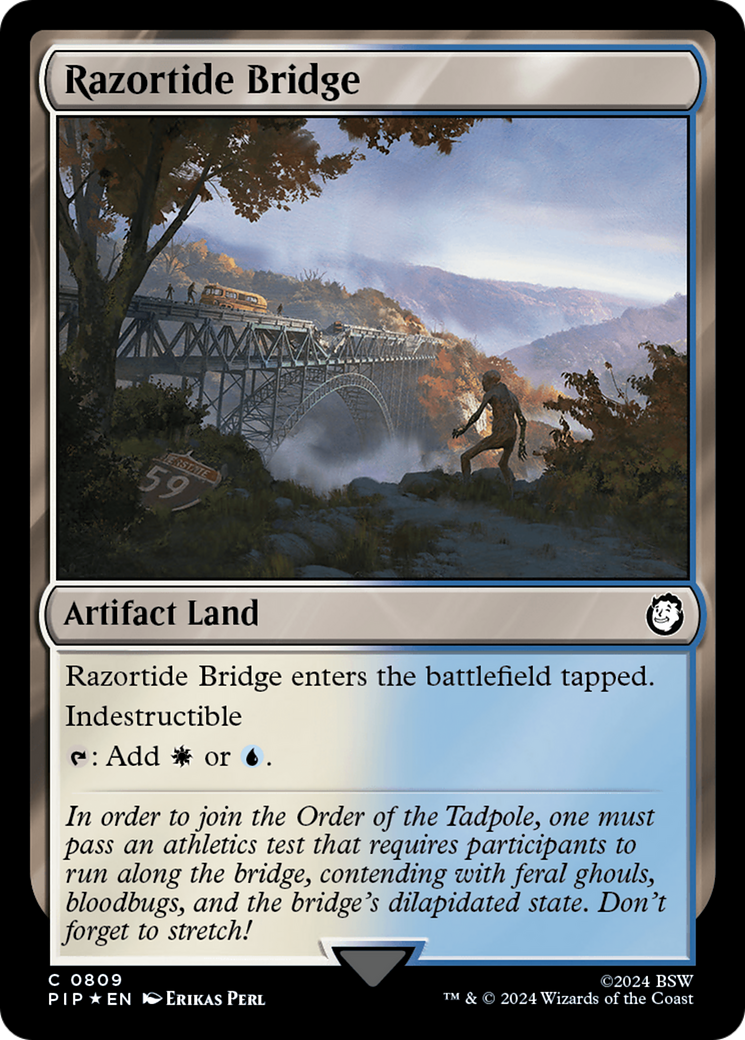Razortide Bridge (Surge Foil) [Fallout] | Gear Gaming Fayetteville