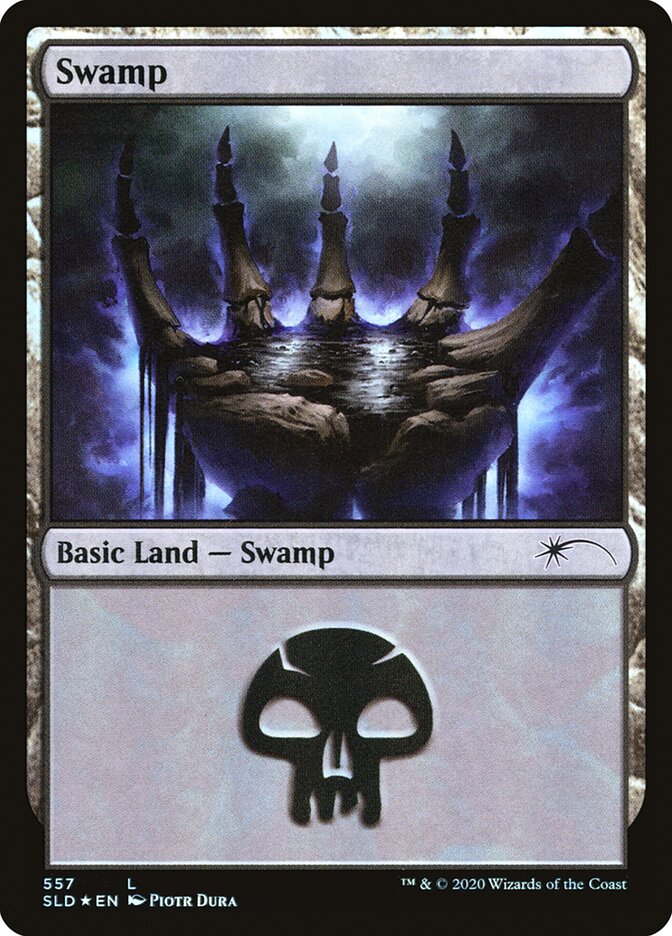 Swamp (Discarding) (557) [Secret Lair Drop Promos] | Gear Gaming Fayetteville