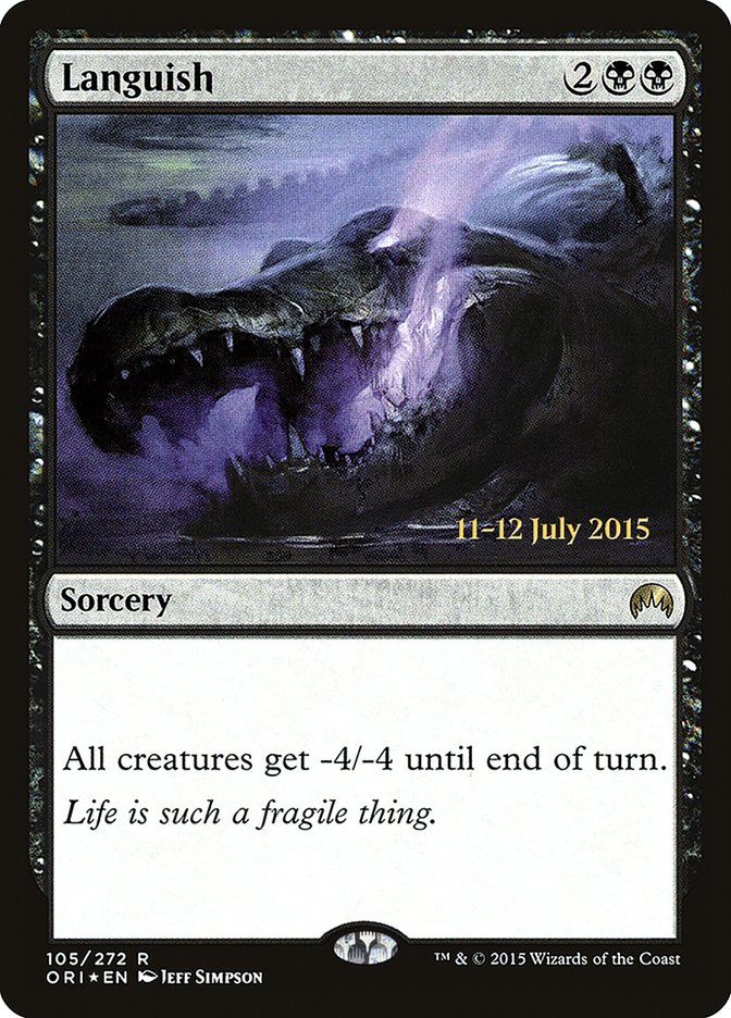 Languish [Magic Origins Prerelease Promos] | Gear Gaming Fayetteville