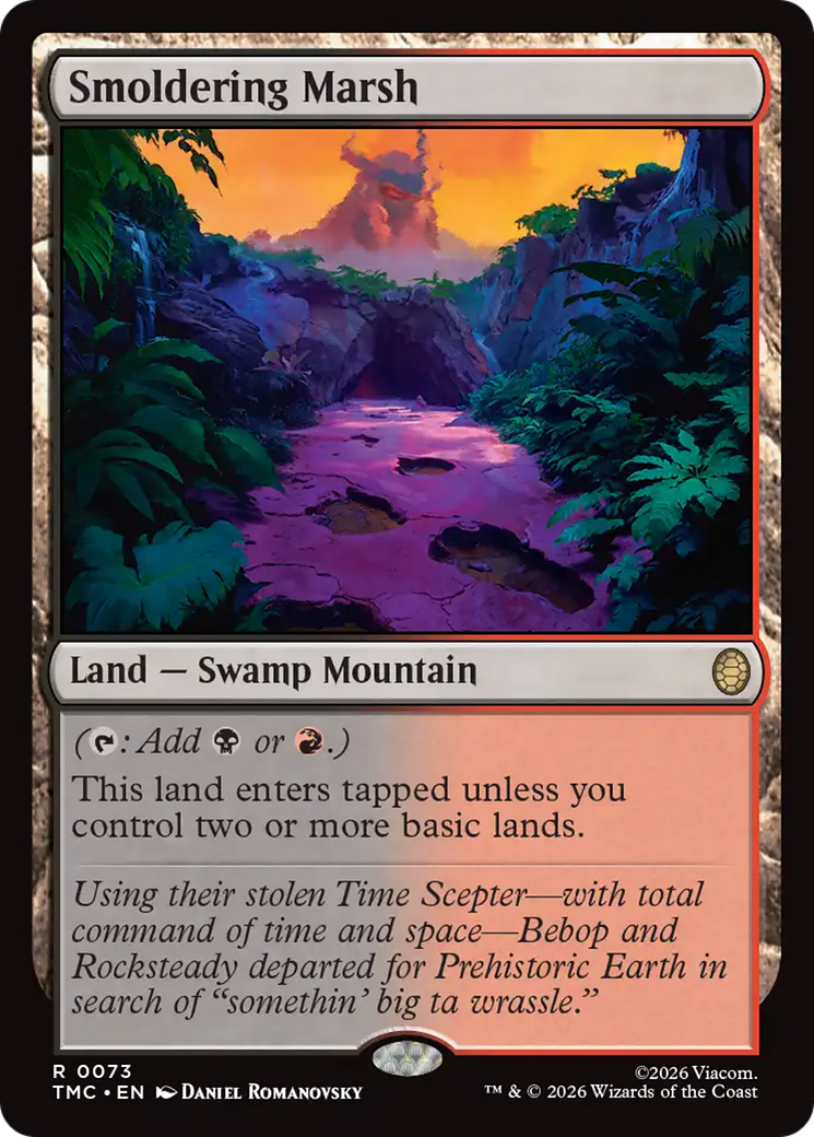 Smoldering Marsh [Teenage Mutant Ninja Turtles Commander] | Gear Gaming Fayetteville