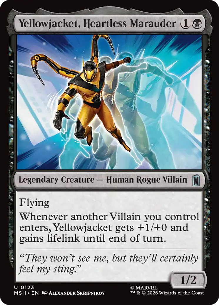 Yellowjacket, Heartless Marauder [Marvel Super Heroes] | Gear Gaming Fayetteville