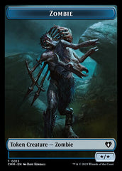 Human Soldier // Zombie (0013) Double-Sided Token [Commander Masters Tokens] | Gear Gaming Fayetteville