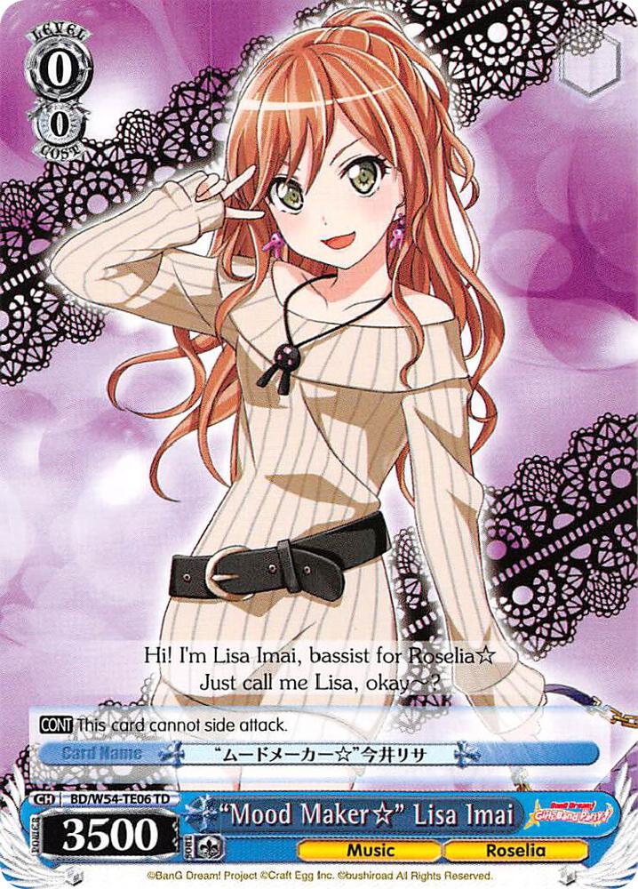 "Mood Maker" Lisa Imai - [BanG Dream! Girls Band Party!] | Gear Gaming Fayetteville