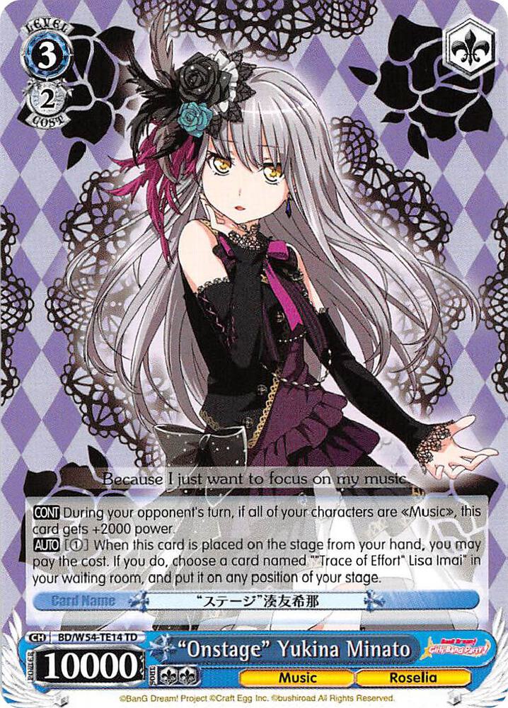 "Onstage" Yukina Minato - [BanG Dream! Girls Band Party!] | Gear Gaming Fayetteville