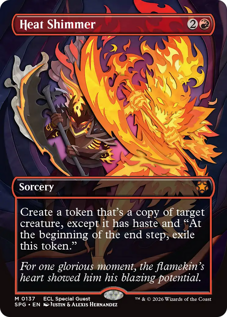 Heat Shimmer (Borderless) [Lorwyn Eclipsed Special Guests] | Gear Gaming Fayetteville