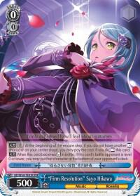 "Firm Resolution" Sayo Hikawa (RRR) - [BanG Dream! Girls Band Party!] | Gear Gaming Fayetteville