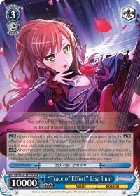 "Trace of Effort" Lisa Imai (RRR) - [BanG Dream! Girls Band Party!] | Gear Gaming Fayetteville