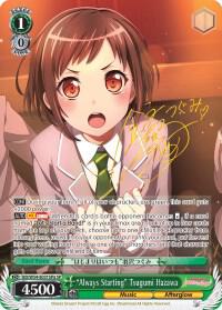 "Always Starting" Tsugumi Hazawa (A) (SP) - [BanG Dream! Girls Band Party!] | Gear Gaming Fayetteville