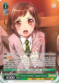 "Always Starting" Tsugumi Hazawa (B) (SP) - [BanG Dream! Girls Band Party!] | Gear Gaming Fayetteville